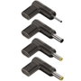 NGS BUD-AC Pack de 4 Clavijas de Alimentación para Portátil (3.0x1.1mm, 5.5x2.1mm, 5.5x2.5mm, 5.5x1.7mm) SKU: B16MMXFMP2